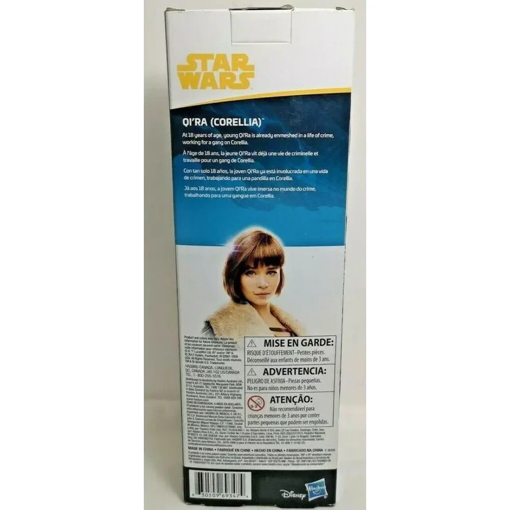Solo Star Wars Story Qi'Ra (Corellia)‎ (12-inch NEW) Hasbro Action Figure